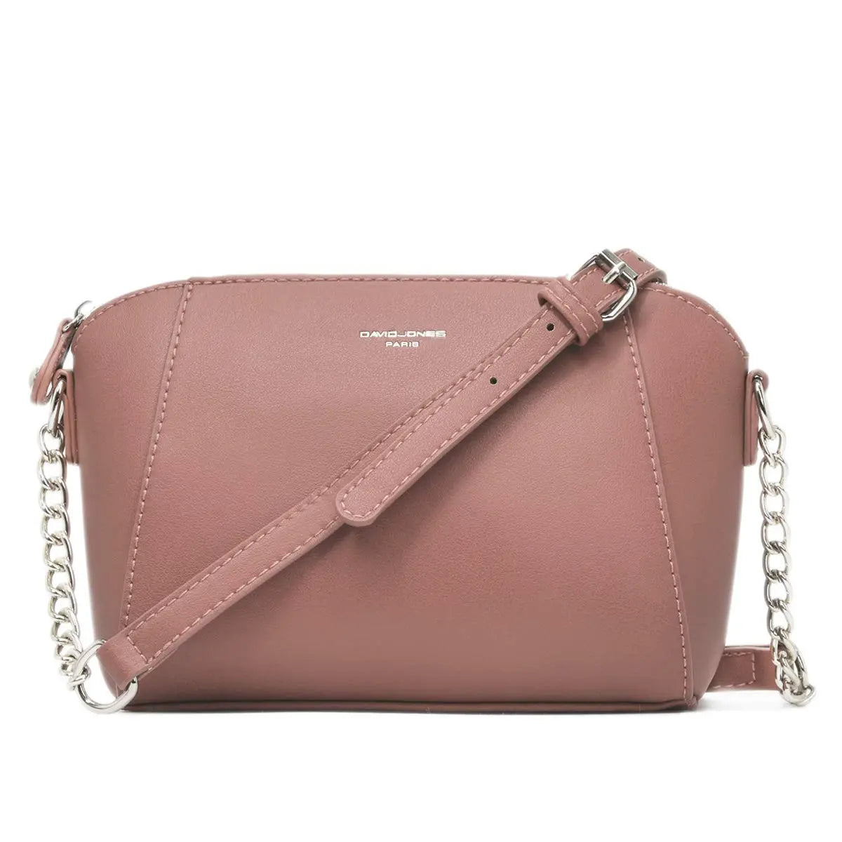 Petit sac bandoulière trapèze David Jones