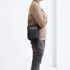 Sacoche en nylon bandoulière David Jones