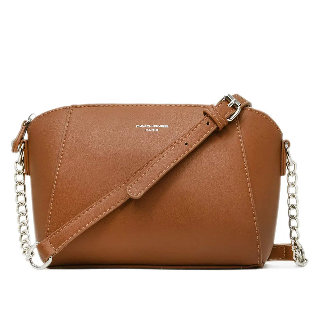 Petit sac bandoulière trapèze David Jones