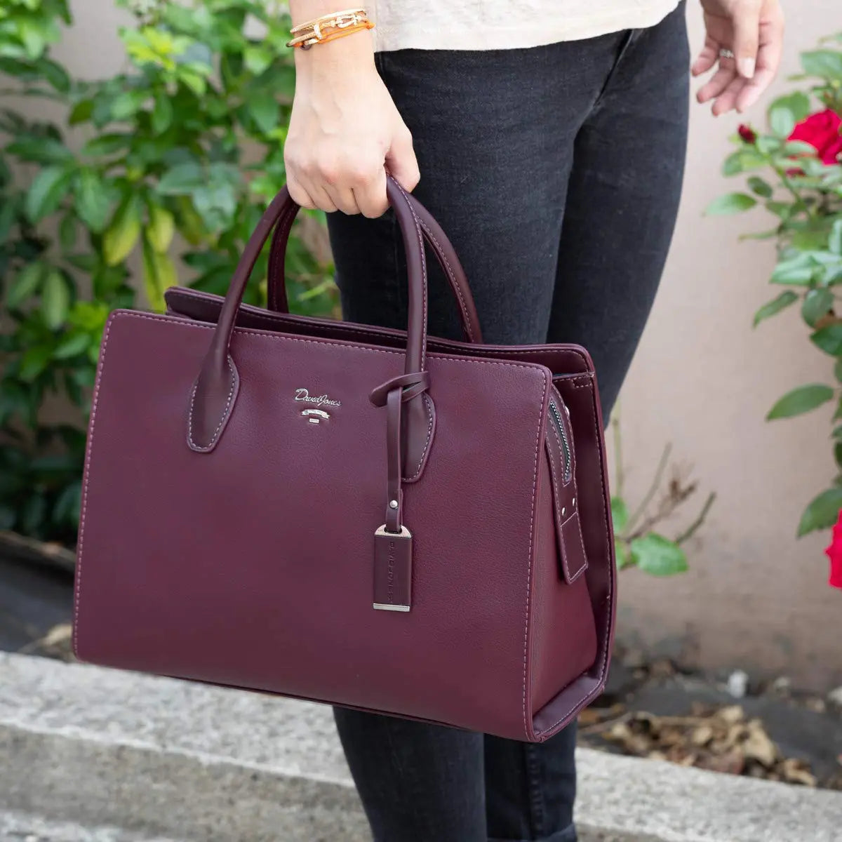 Grand sac à main fourre-tout David Jones