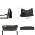 Petit sac bandoulière plusieurs compartiments David Jones
