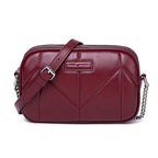 Petit sac bandoulière multipoche David Jones