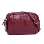 Petit sac bandoulière multipoche David Jones