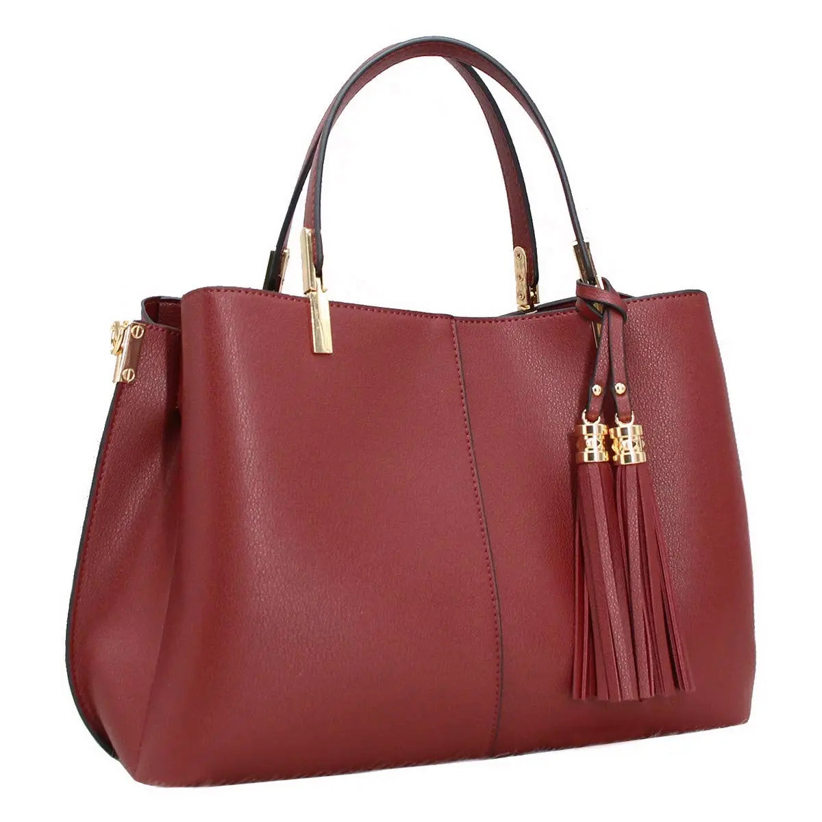 Sac à main femme tricolore pompon CRAZYCHIC