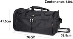 Sac Voyage à Roulettes - Trolley Souple Bagage à Main David Jones