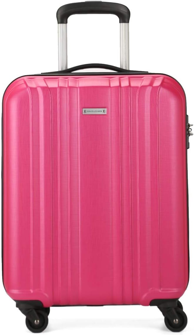 Valise Cabine Rigide - Bagage à Main Trolley 4 Roues TSA David Jones