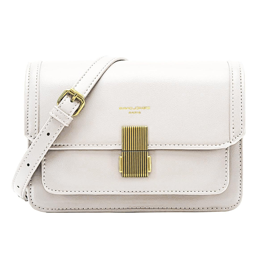 Petit sac bandoulière rabat David Jones
