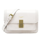 Petit sac bandoulière rabat David Jones