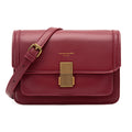 Petit sac bandoulière rabat David Jones