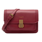 Petit sac bandoulière rabat David Jones