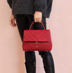 Sac à main bandoulière matelassé David Jones