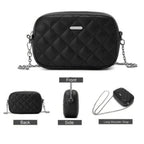 Mini sac bandoulière matelassé chaine David Jones