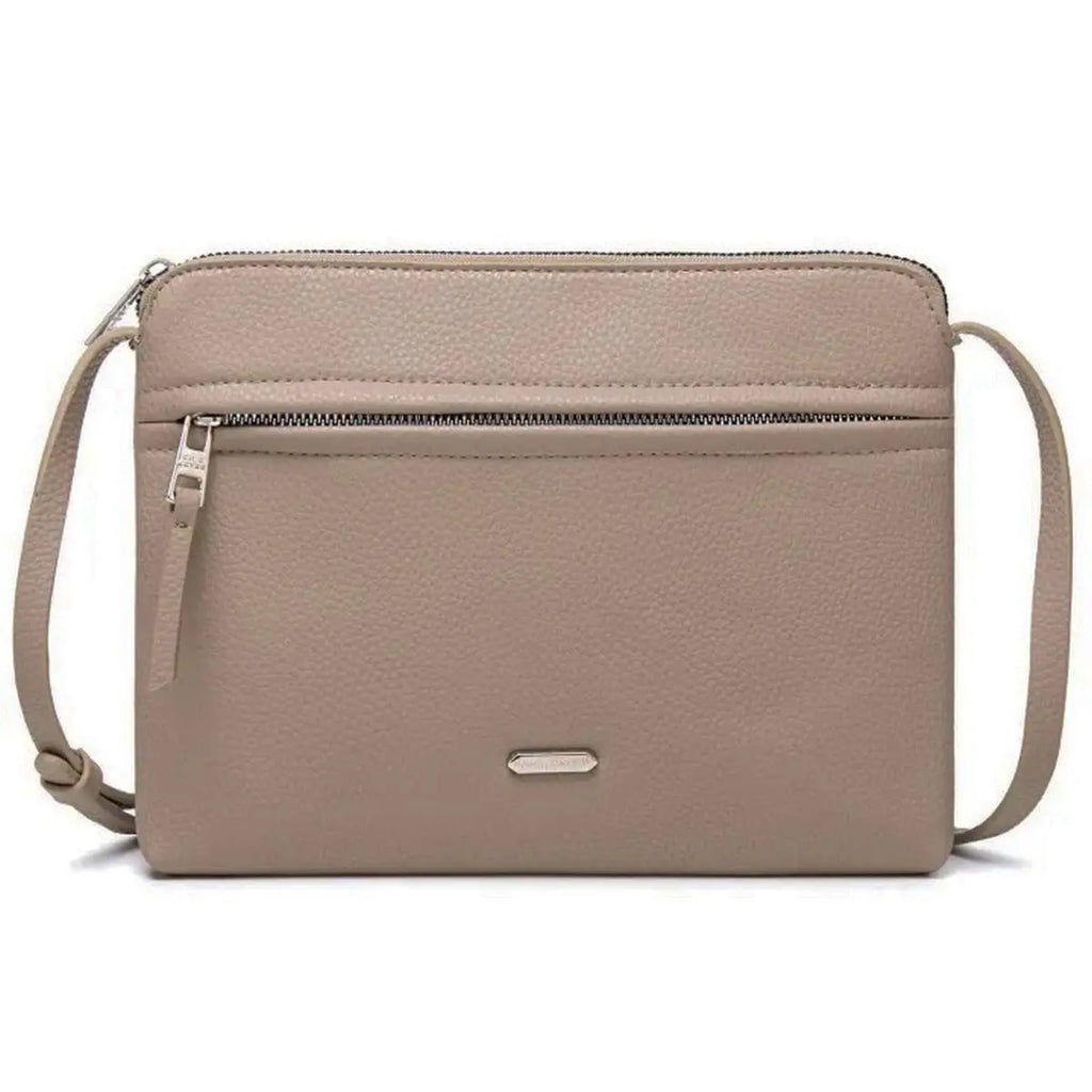 Sac bandoulière sacoche plate David Jones