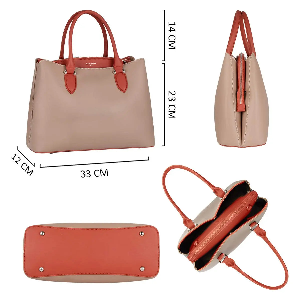Sac à main cabas fourre-tout David Jones