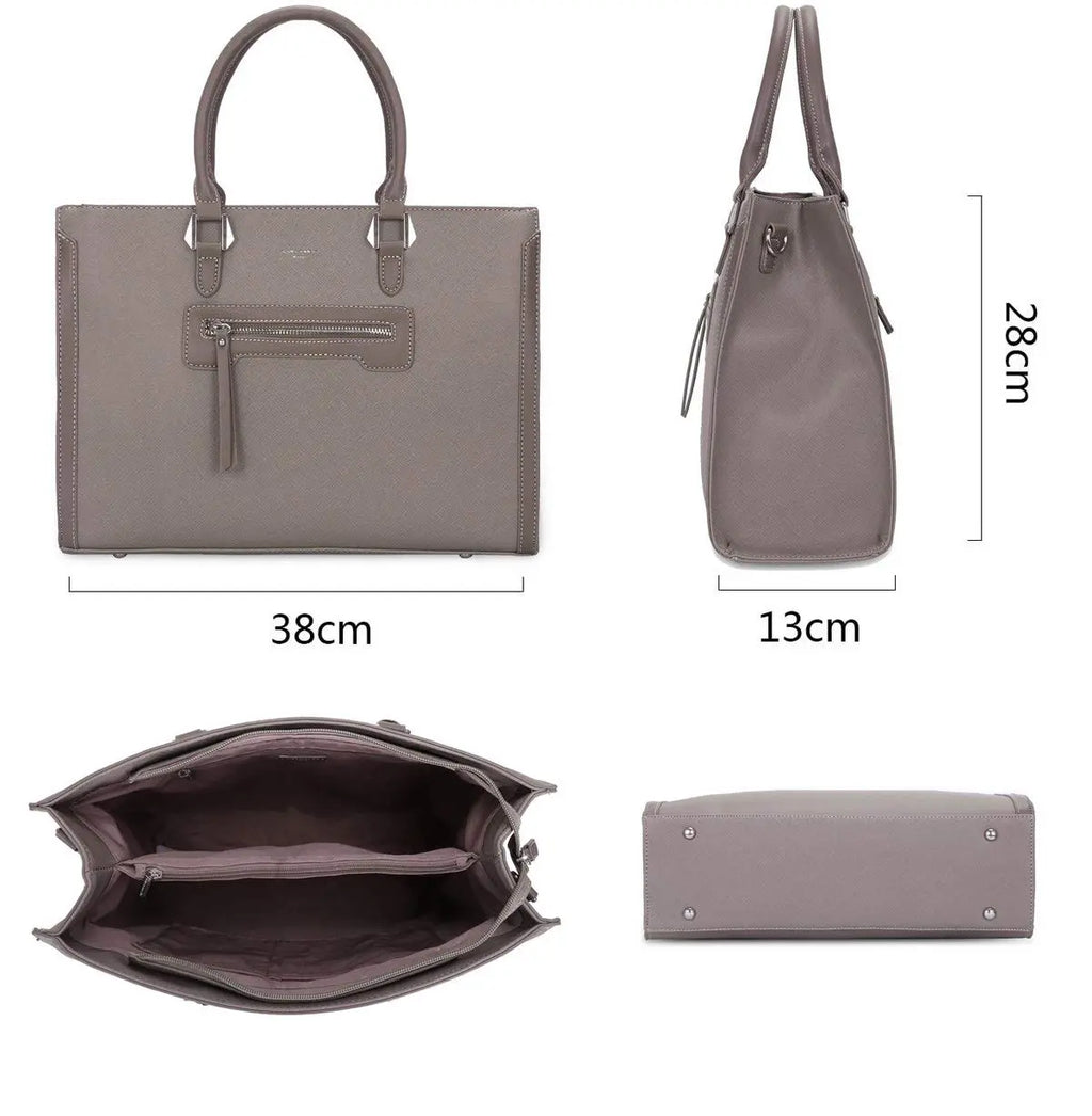 Grand sac à main cabas multiples David Jones