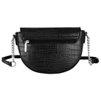 Petit sac bandoulière crocodile David Jones