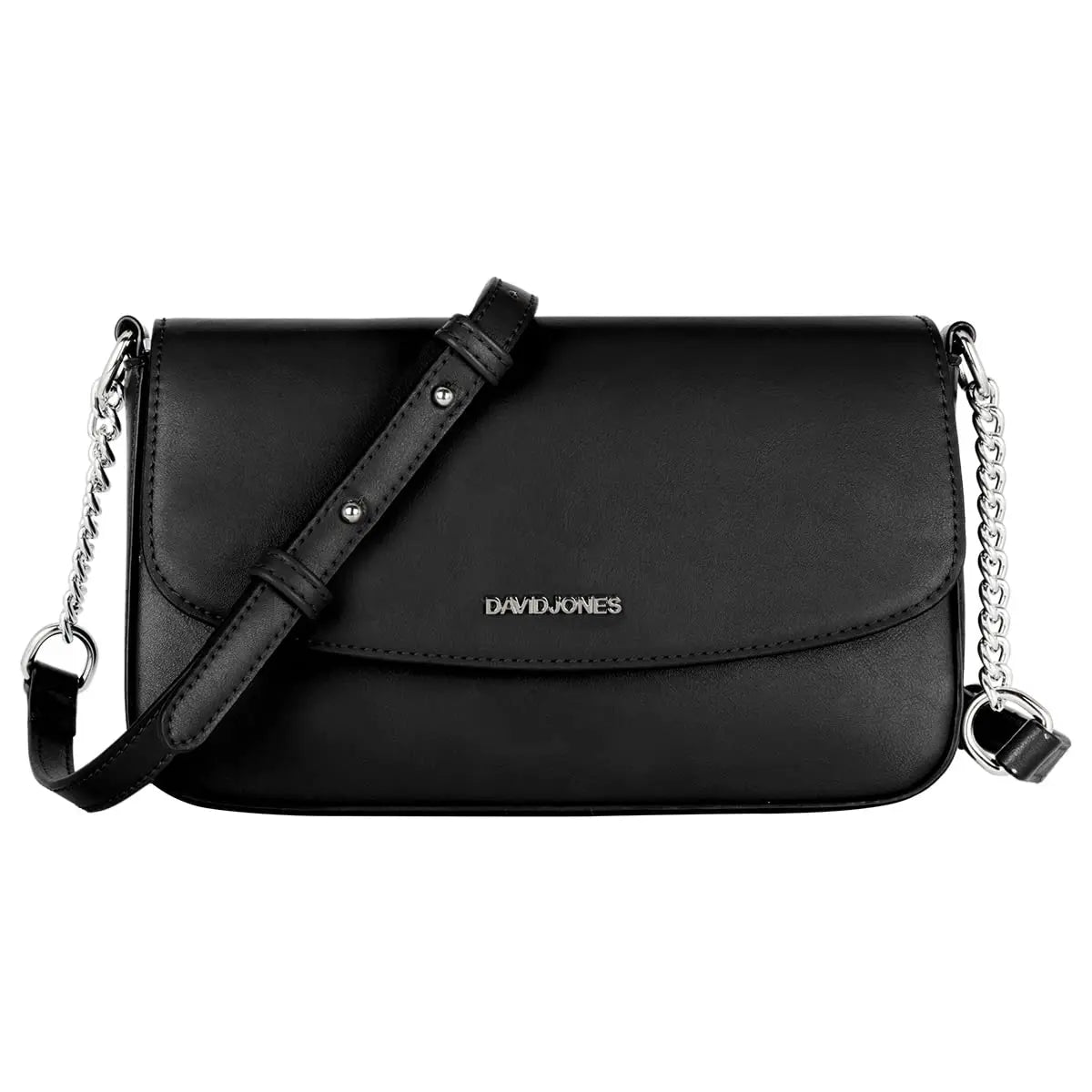 Sac bandoulière à rabat David Jones
