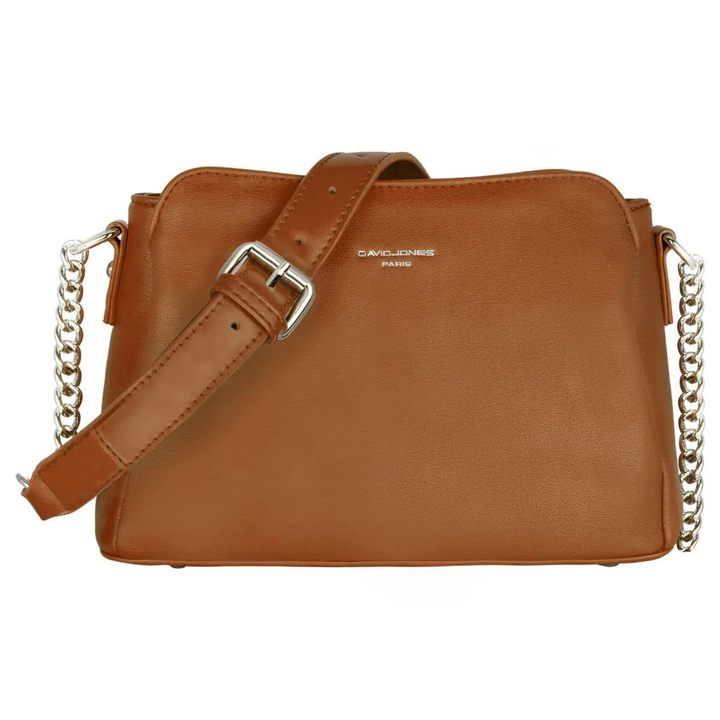 Petit sac bandoulière 3 compartiments David Jones