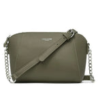Petit sac bandoulière trapèze David Jones