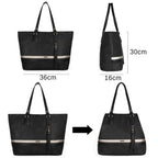 Sac à main grande capacité souple David Jones