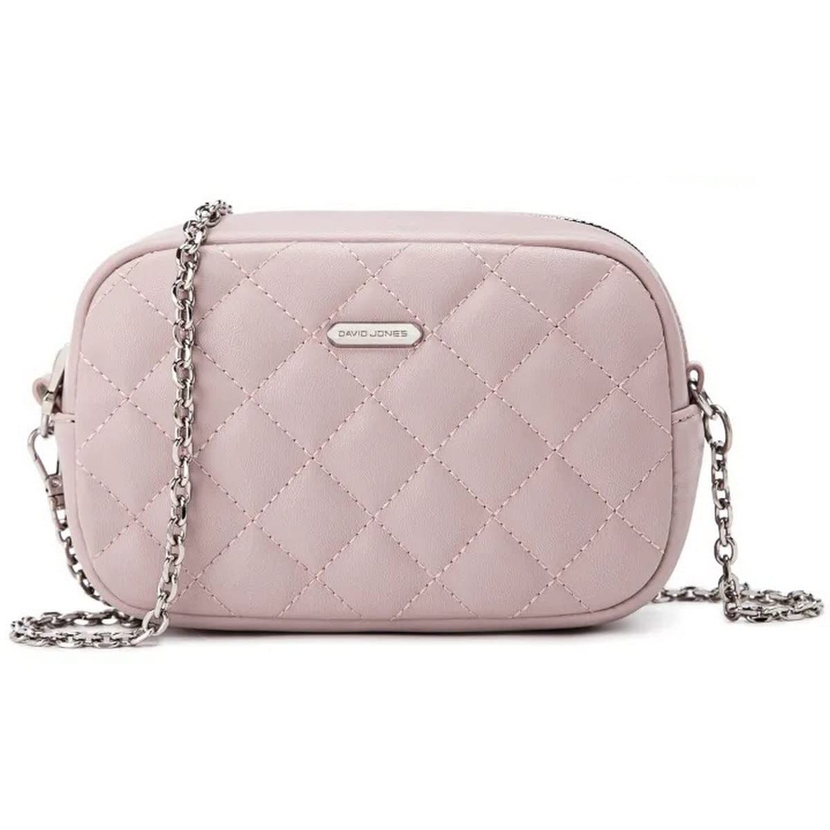 Mini sac bandoulière matelassé chaine David Jones