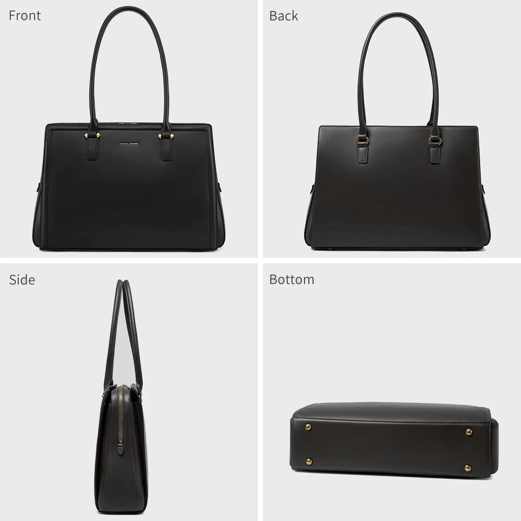 Grand Sac Porte-Document Sac à Main Business Cuir PU David Jones