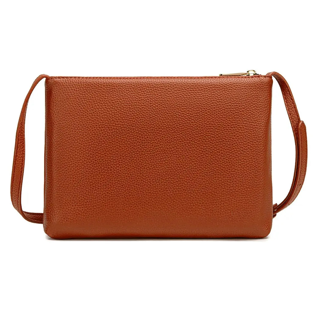 Sac bandoulière plate David Jones
