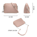Petit sac bandoulière chaîne semi-rigide David Jones