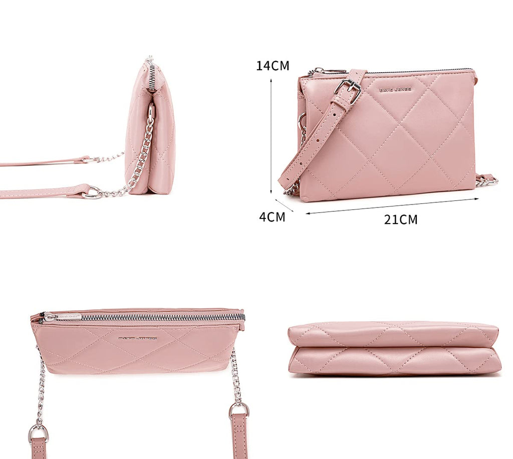 Petite pochette bandoulière matelassé David Jones