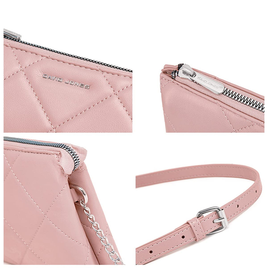 Petite pochette bandoulière matelassé David Jones