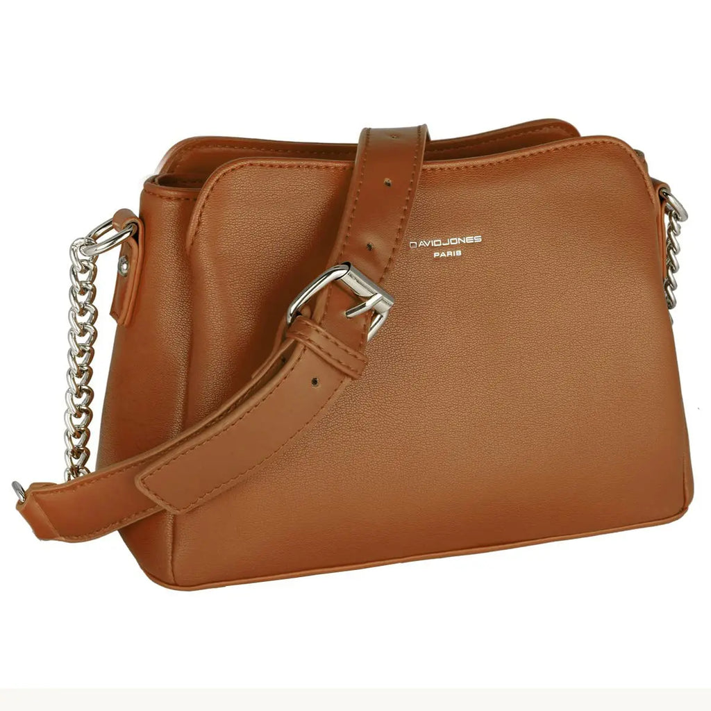 Petit sac bandoulière 3 compartiments David Jones