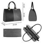 Sac cabas bicolore grand format CRAZYCHIC
