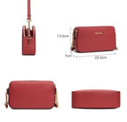 Petit sac bandoulière rectangulaire David Jones