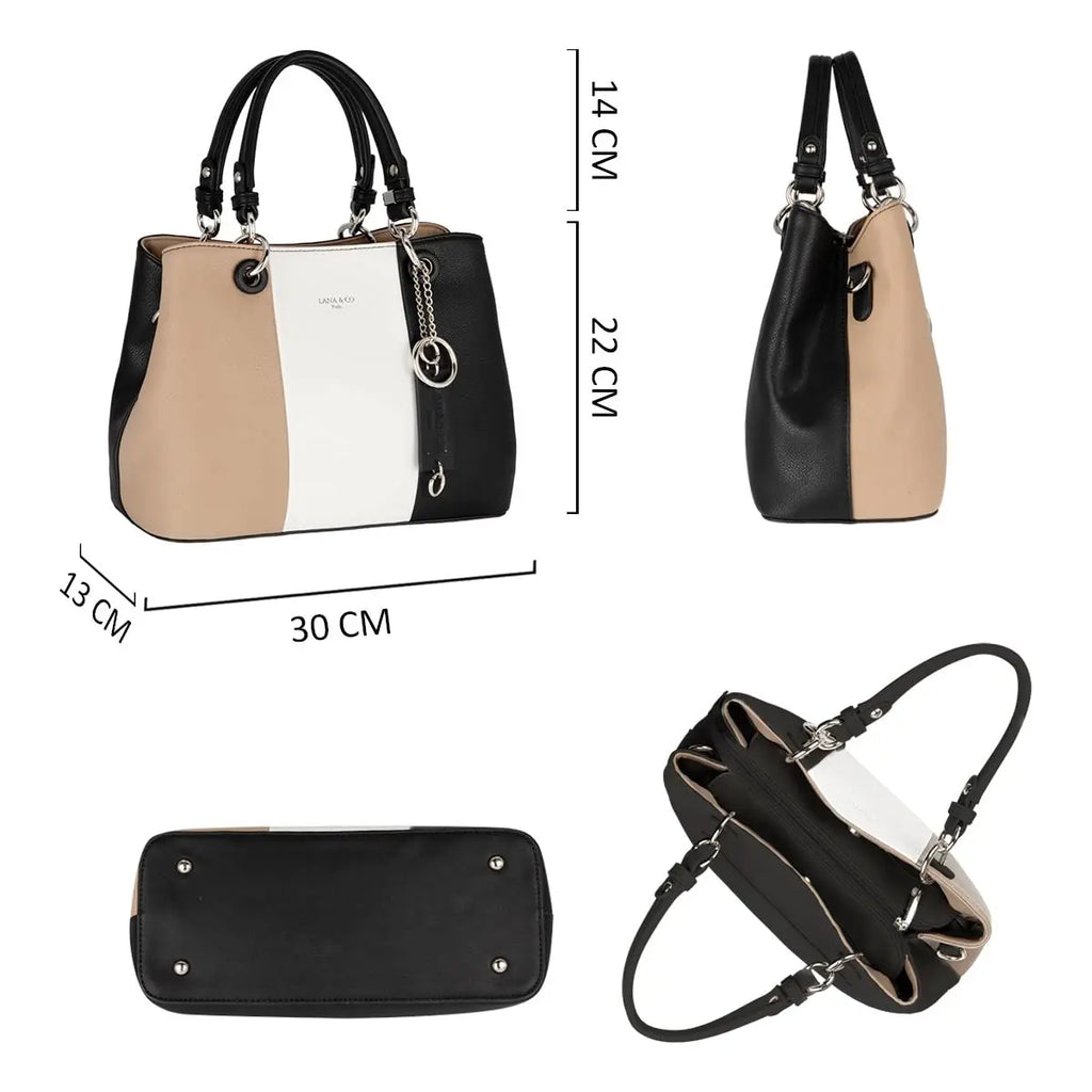 Sac à main tricolore CRAZYCHIC