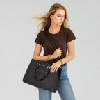 Grand sac à main cabas multiples David Jones