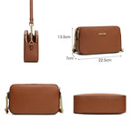 Petit sac bandoulière rectangulaire David Jones
