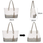 Sac à main grande capacité souple David Jones