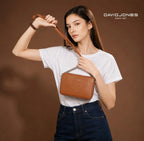 Petit sac bandoulière rectangulaire David Jones