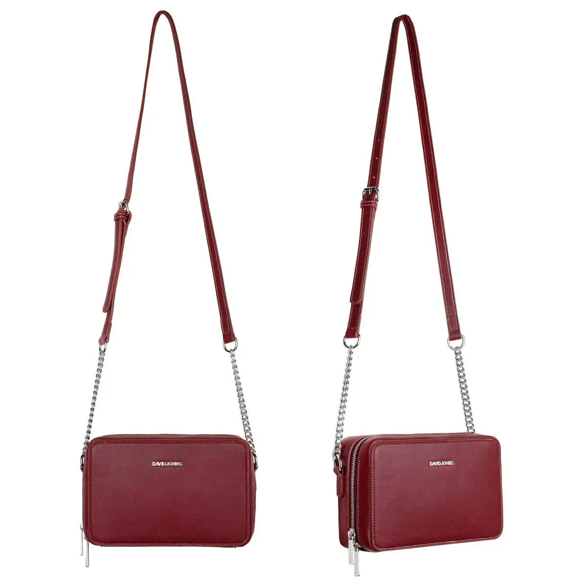 Petit sac bandoulière rectangulaire David Jones