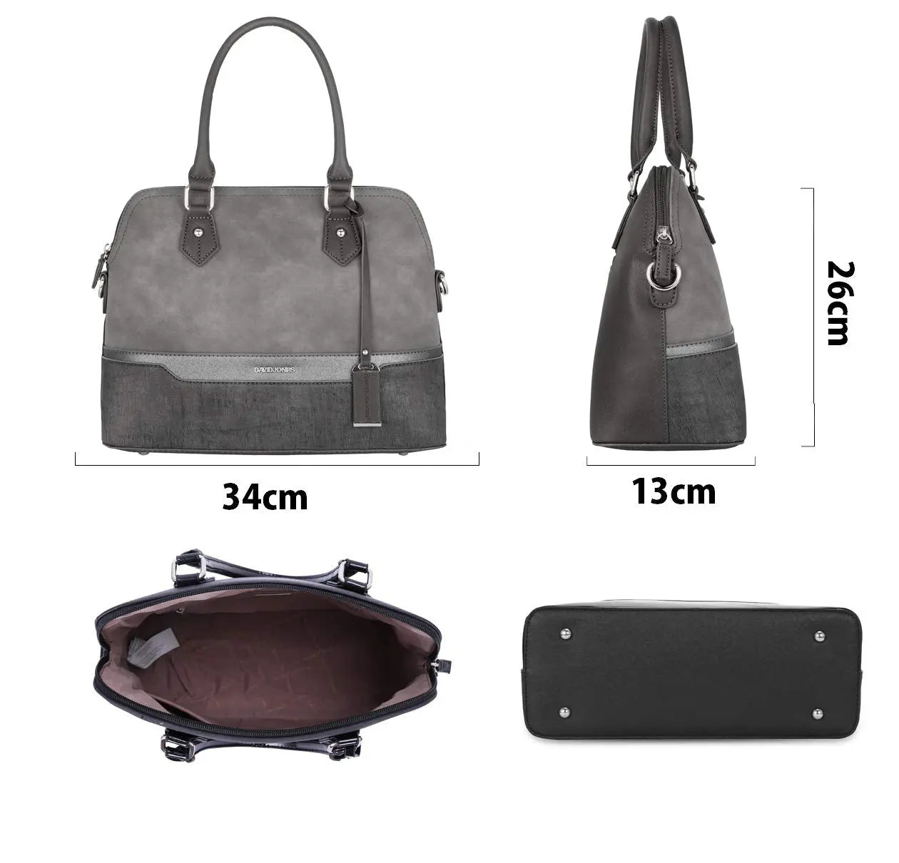 Sac à main bugatti tricolore David Jones