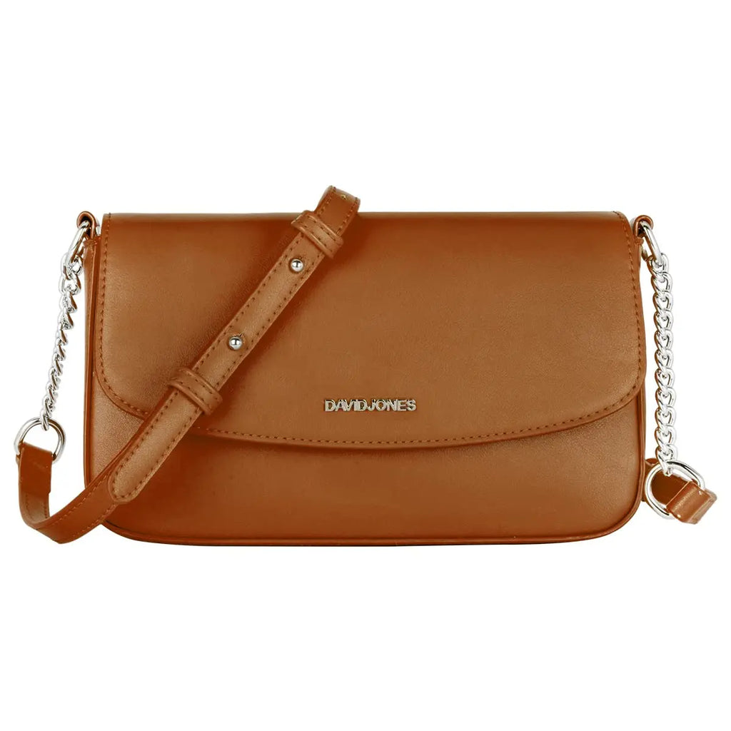 Sac bandoulière à rabat David Jones