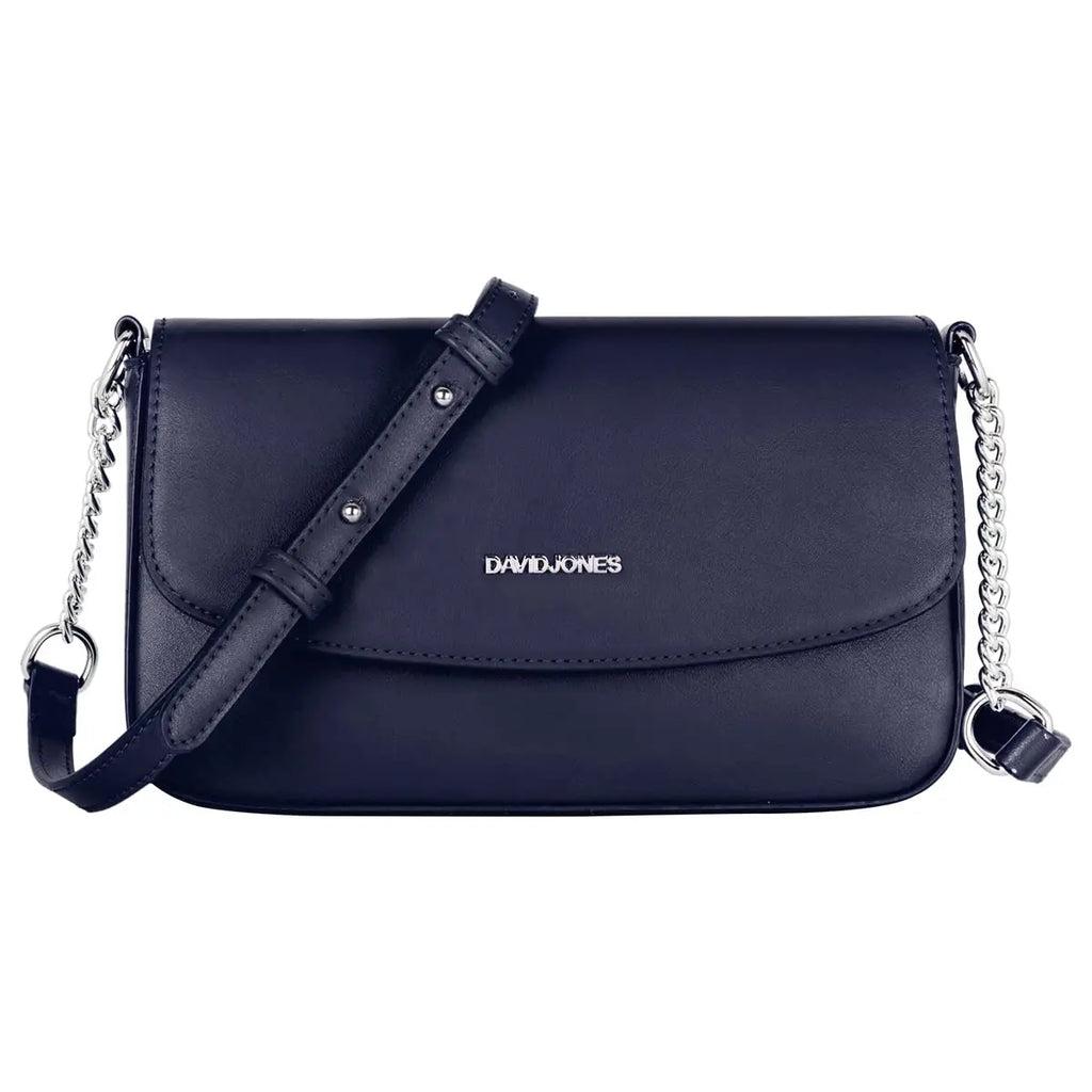 Sac bandoulière à rabat David Jones