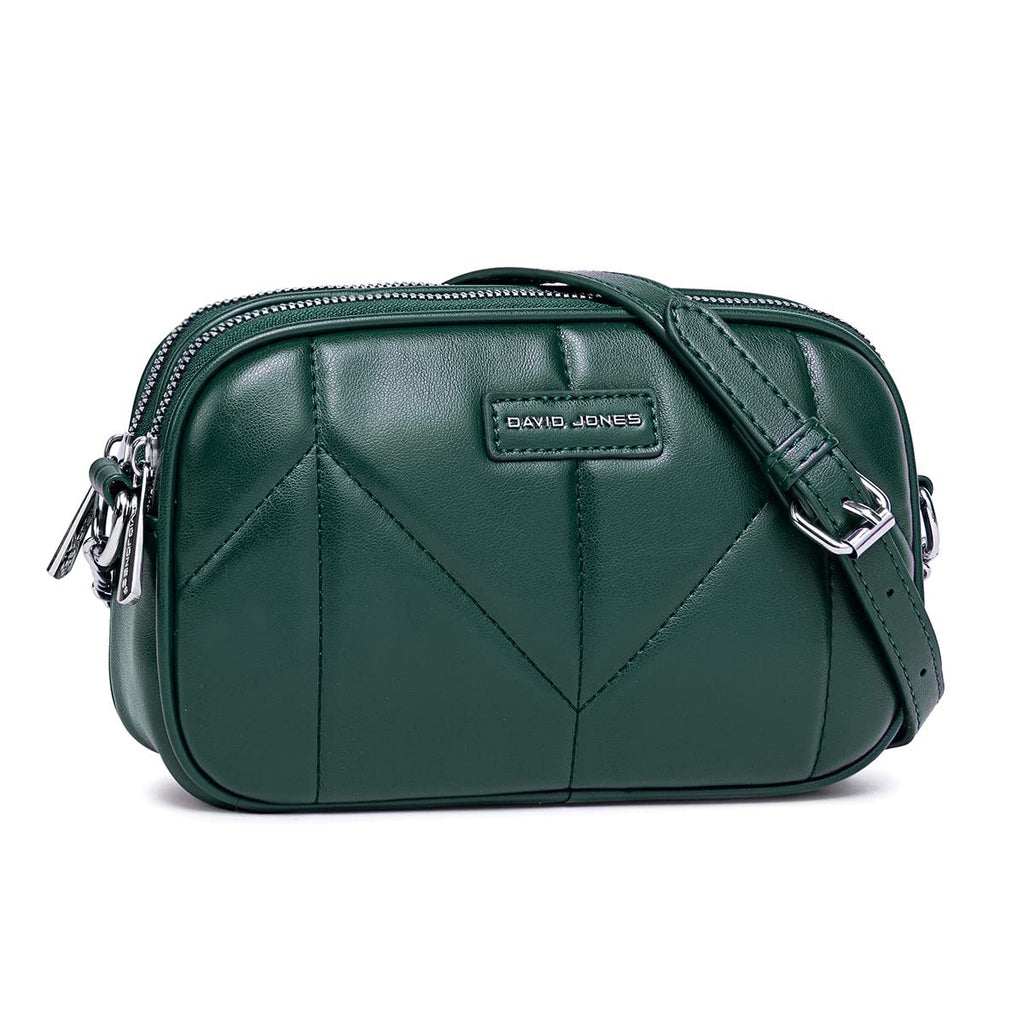 Petit sac bandoulière multipoche David Jones