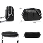Petit sac bandoulière multipoche David Jones