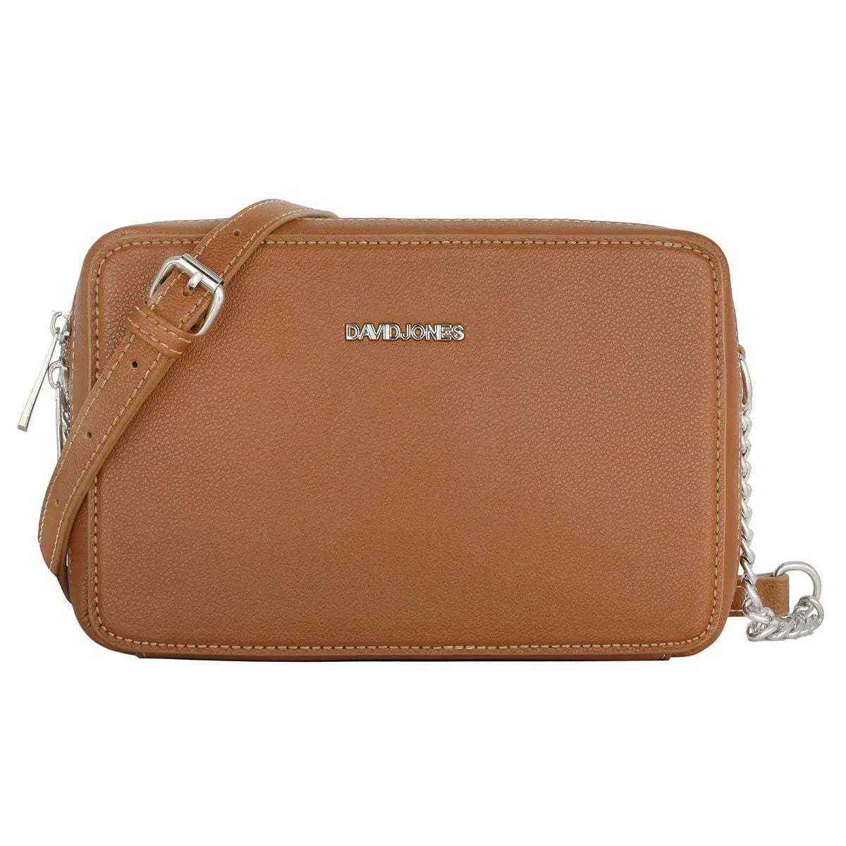 Petit sac bandoulière rectangulaire David Jones
