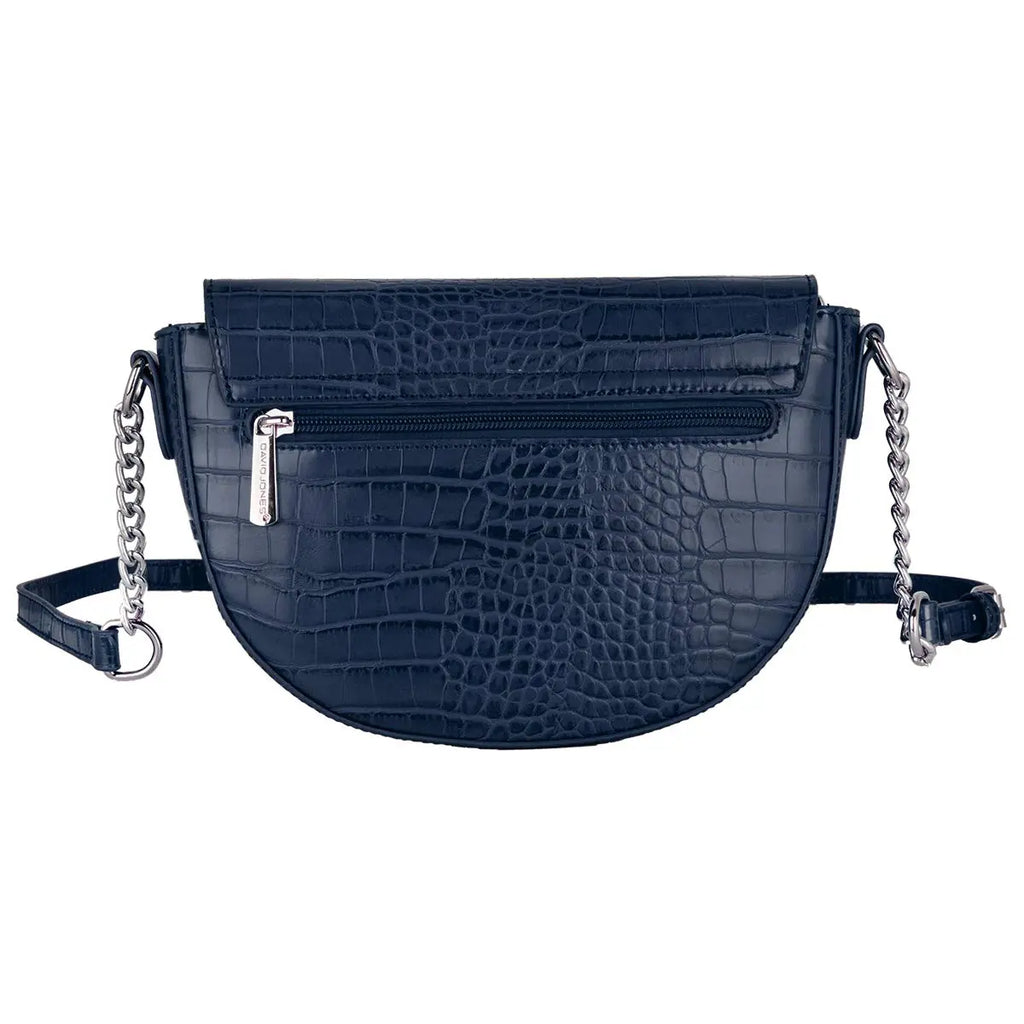 Petit sac bandoulière crocodile David Jones