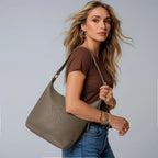 Sac à main hobo porté epaule David Jones