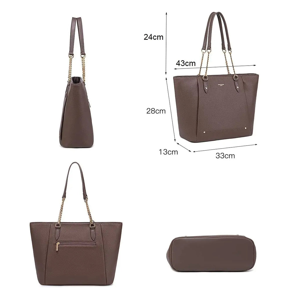 Sac à main cabas shopping A4 David Jones