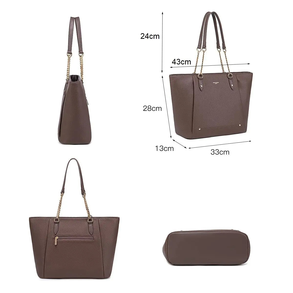 Sac à main cabas shopping A4 David Jones