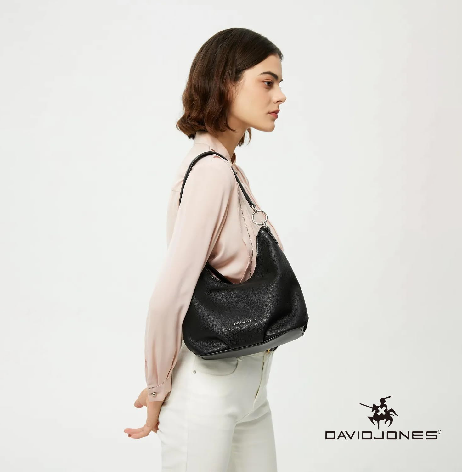 Petit sac porté épaule David Jones
